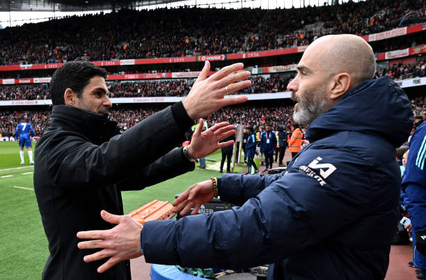 Mikel Arteta và Enzo Maresca sẽ chạm trán nhau ở một vị thế hoàn toàn khác. Ảnh: Getty Images
