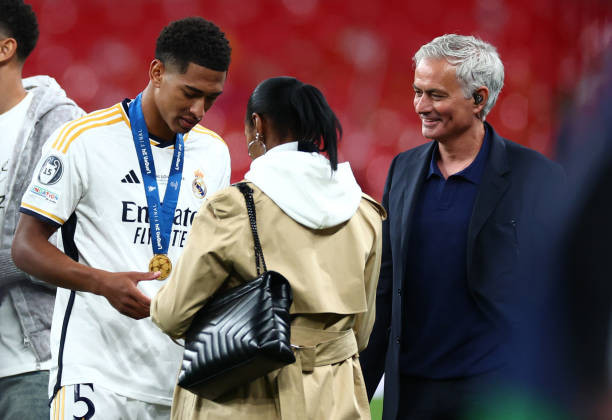 Bellingham hứa hẹn sẽ là hạt nhân trong hệ thống của Mourinho. Ảnh: Getty Images.