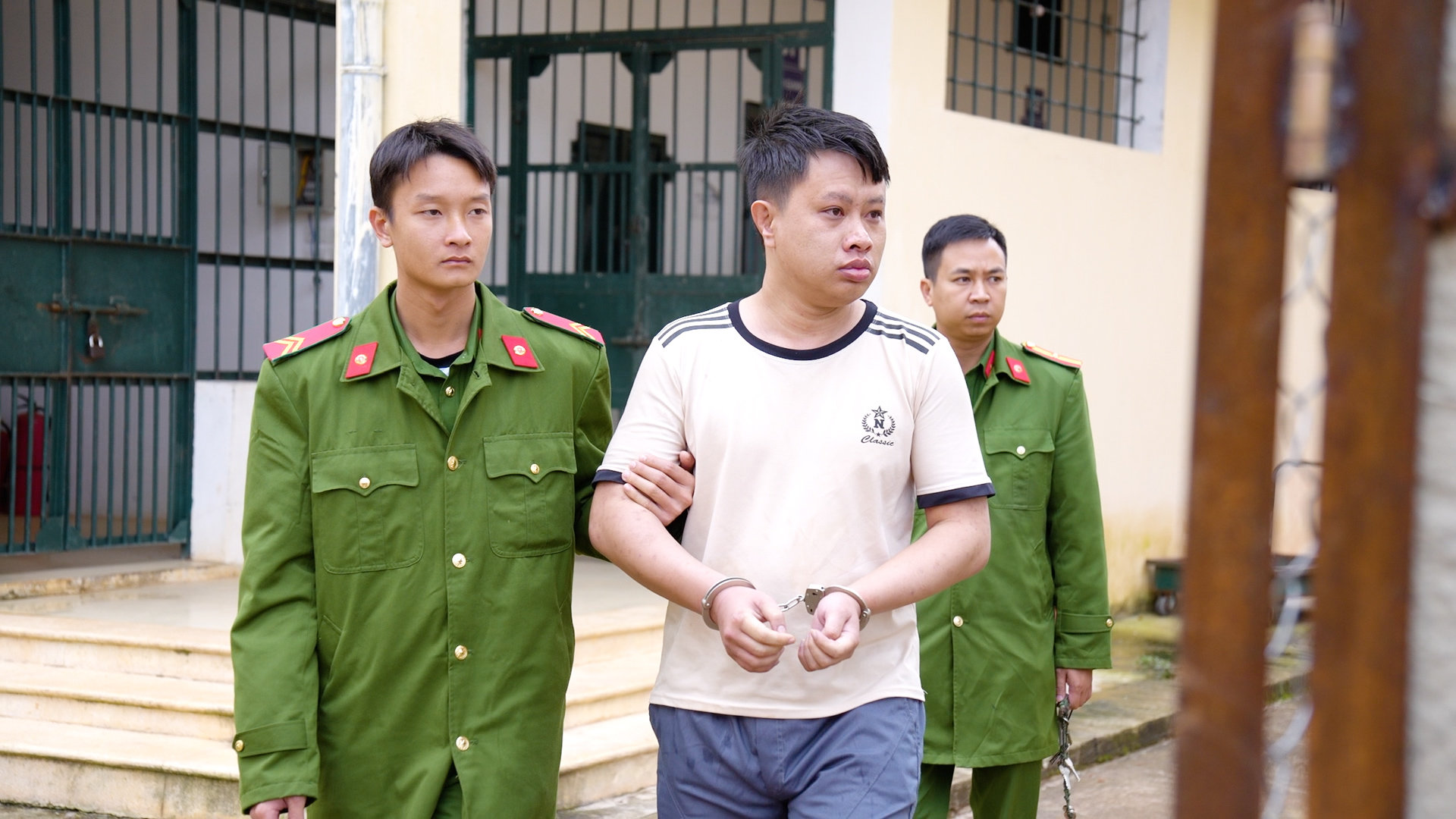 Cơ quan Công an tạm giữ đối tượng để điều tra vụ án.