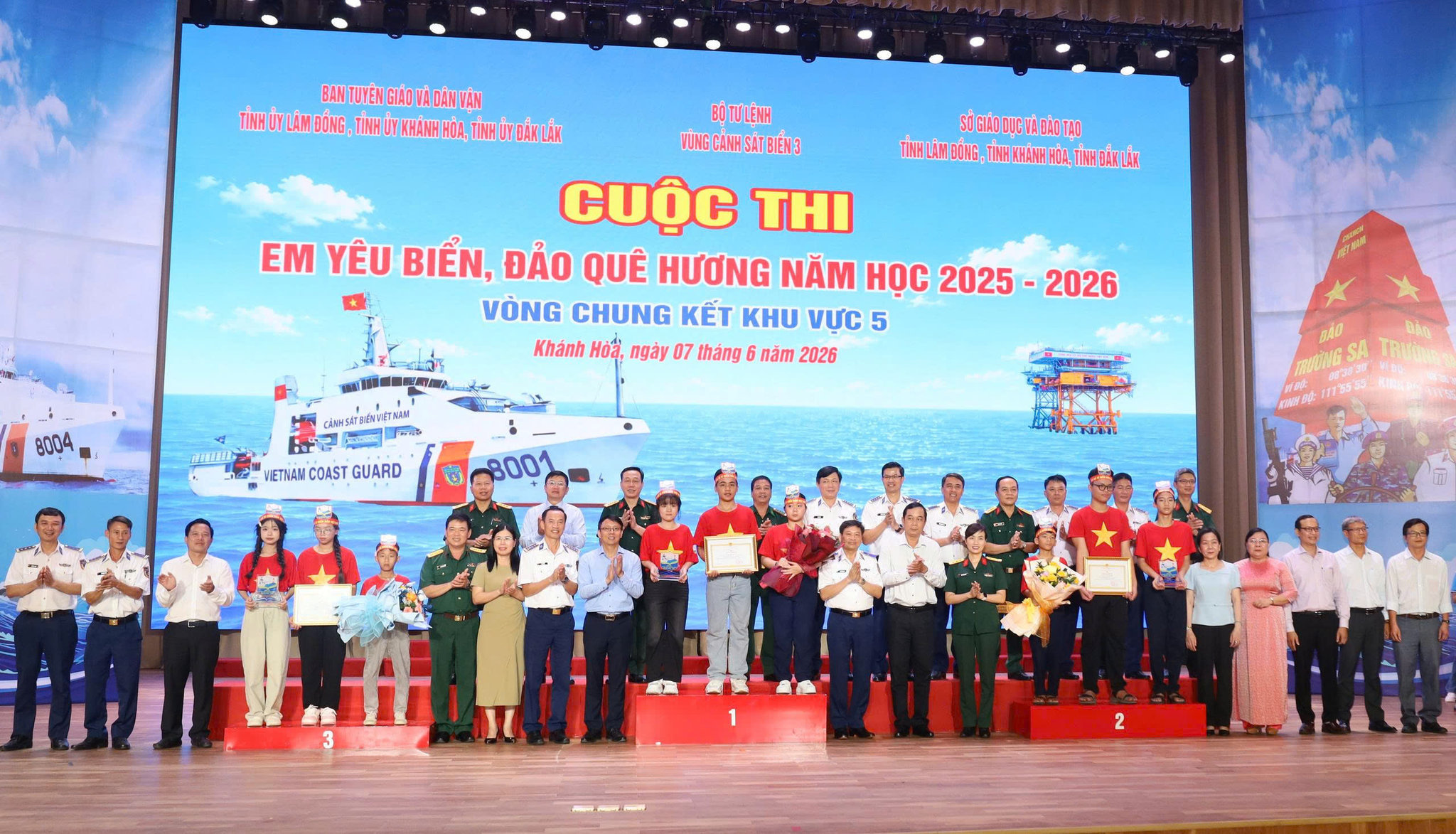 Đội thi của tỉnh Lâm Đồng được trao giải Nhất