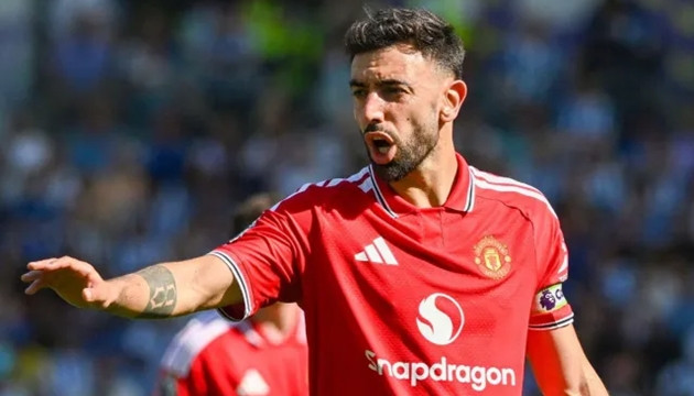 Man United đàm phán giữ chân Bruno Fernandes. Ảnh: Simon Dack