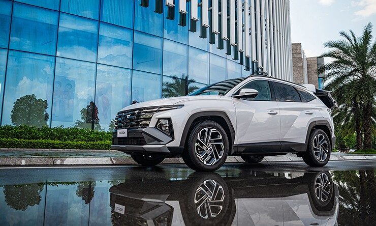 Hyundai Tucson 2026 tổng thể ngoại thất thế hệ mới