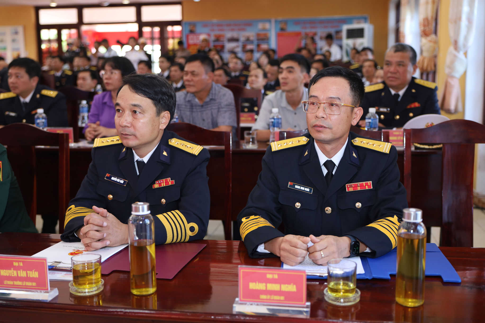 Lãnh đạo, chỉ huy Lữ đoàn 681 tại lễ kỷ niệm