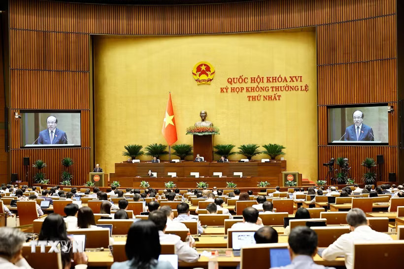 Quang cảnh phiên họp. (Ảnh: Doãn Tấn/TTXVN)