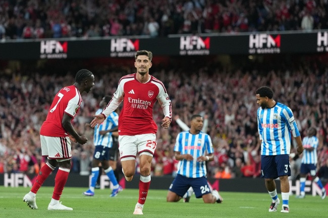 Kai Havertz dứt điểm tinh tế ghi bàn cho Arsenal