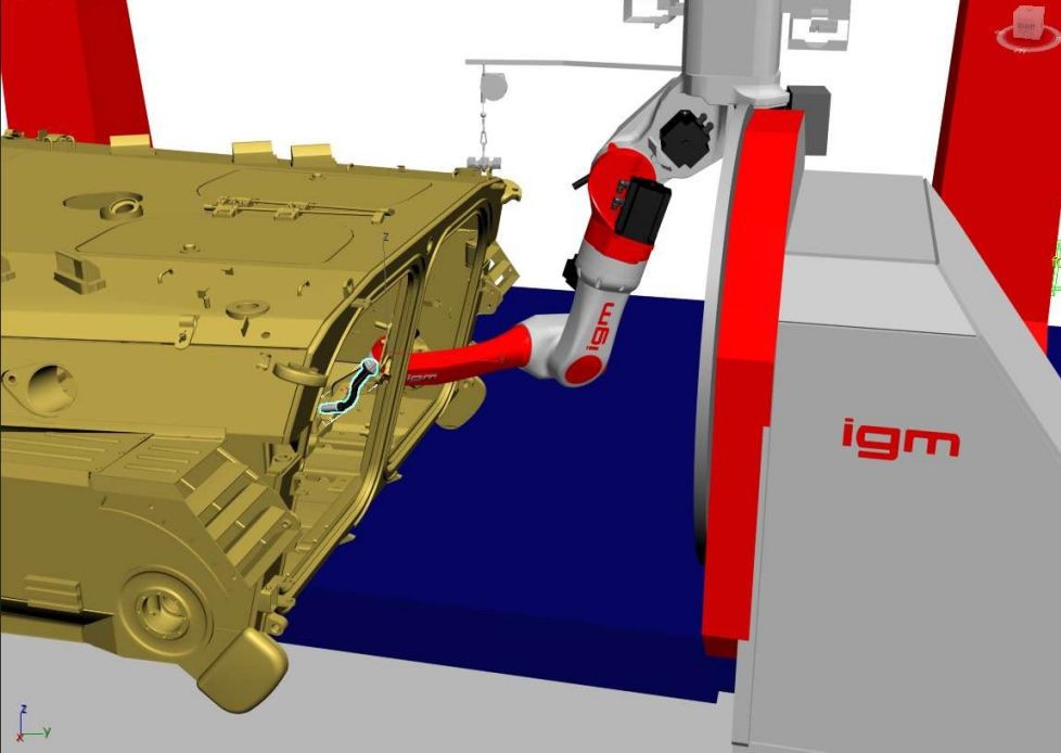 Robot hàn tự động