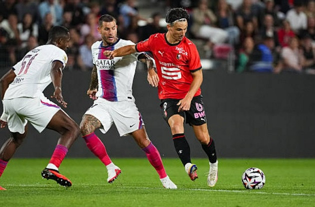 Rennes đã gây ra rất nhiều khó khăn cho PSG