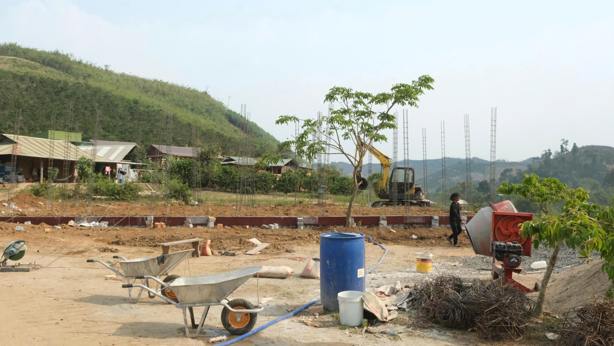 Những công trình mới tiếp tục được xây dựng