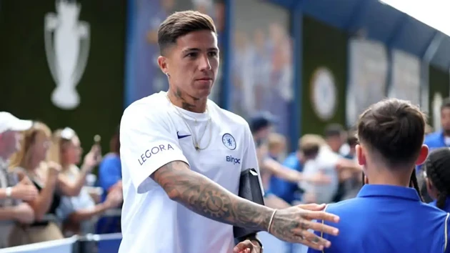 Enzo Fernandez có thể rời Chelsea cuối phiên chợ hè 2026. Ảnh: Getty Images