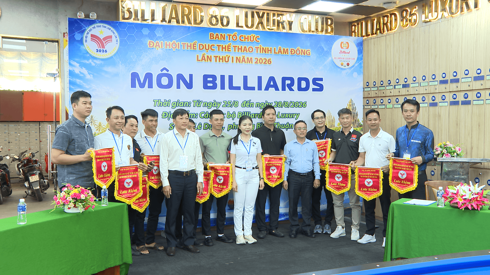 Hơn 100 vận động viên đến từ 15 đơn vị trên địa bàn tỉnh Lâm Đồng tham gia t