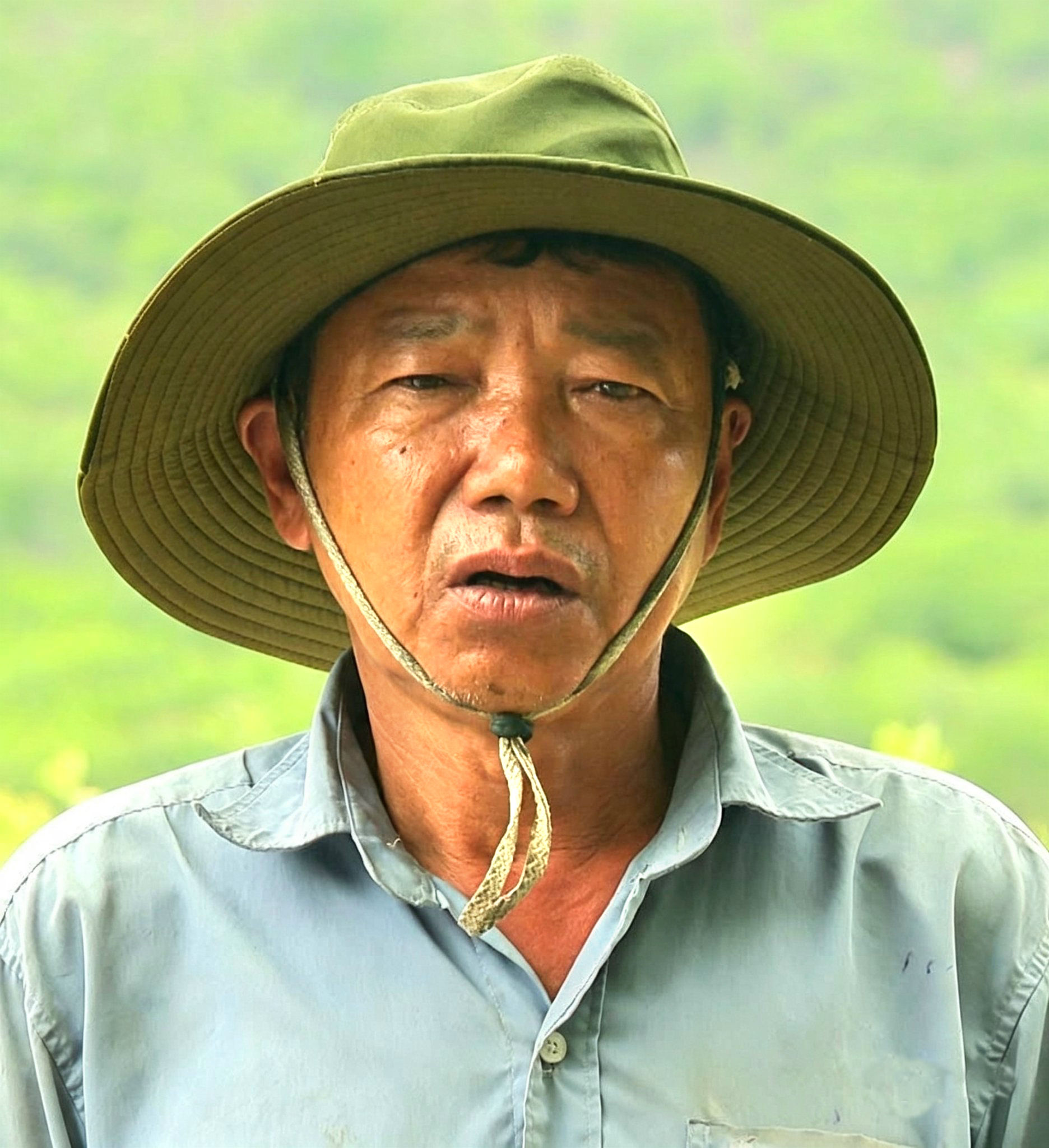 Chân dung của Kinh Văn Hùng, thôn Tuy Tịnh 2, xã Tuy Phong, tỉnh Lâm Đồng
