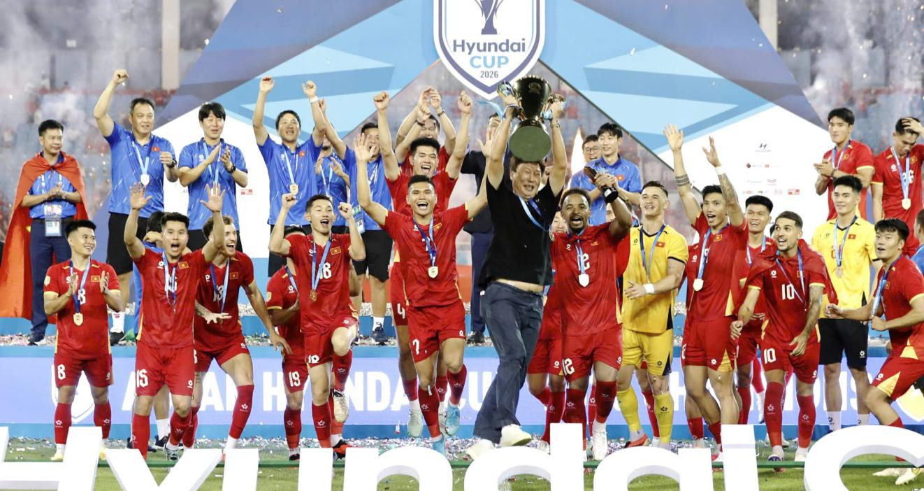 Thầy trò ông Kim Sang-sik cần cải thiện nhiều hơn sau chức vô địch ASEAN Cup 2026