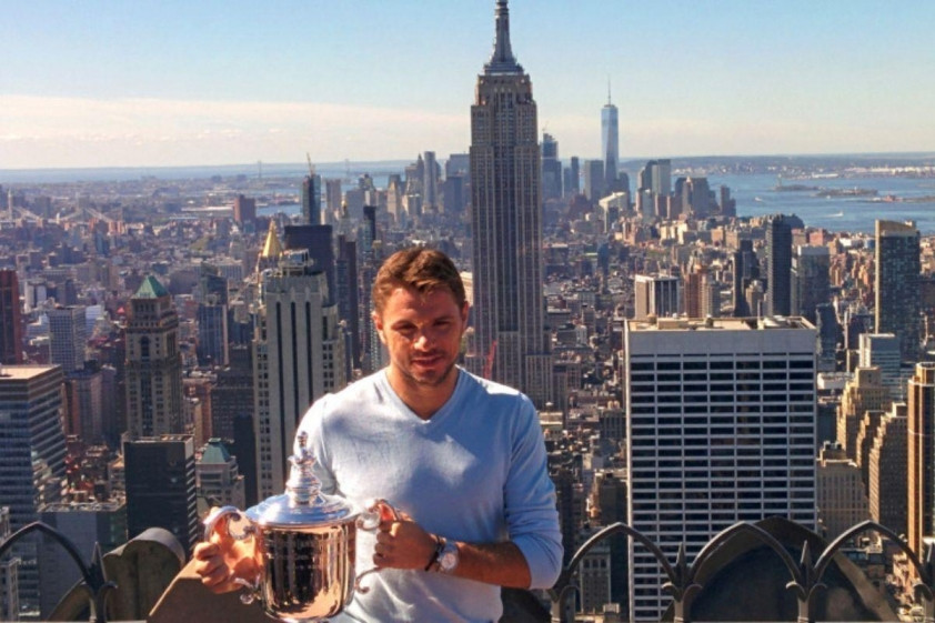 Stan Wawrinka nâng cao cúp vô địch US Open 2016