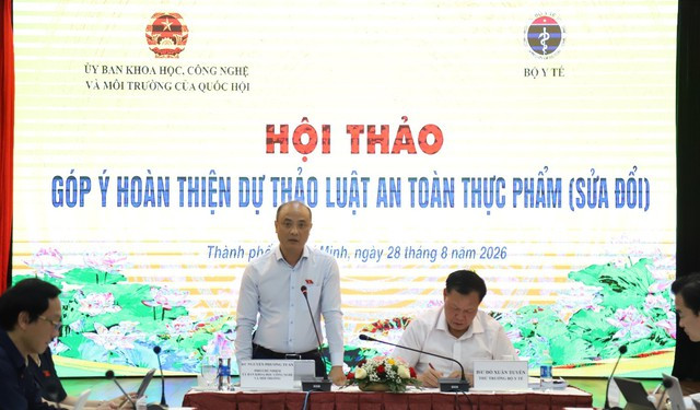  Hoàn thiện dự thảo Luật An toàn thực phẩm (sửa đổi)- Ảnh 1.