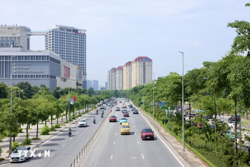 Đường Võ Chí Công, Hà Nội. (Ảnh: Quốc Khánh/TTXVN) ttxvn-duong-pho-ha-noi-thong-thoang-trong-ngay-dau-cua-ky-nghi-le-29-5.jpg