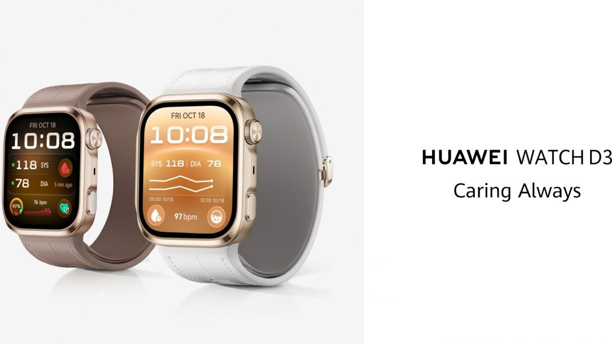 Thiết kế Huawei Watch D3