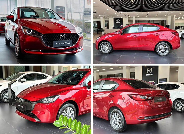 Đầu xe Mazda2 thiết kế ấn tượng với lưới tản nhiệt mới