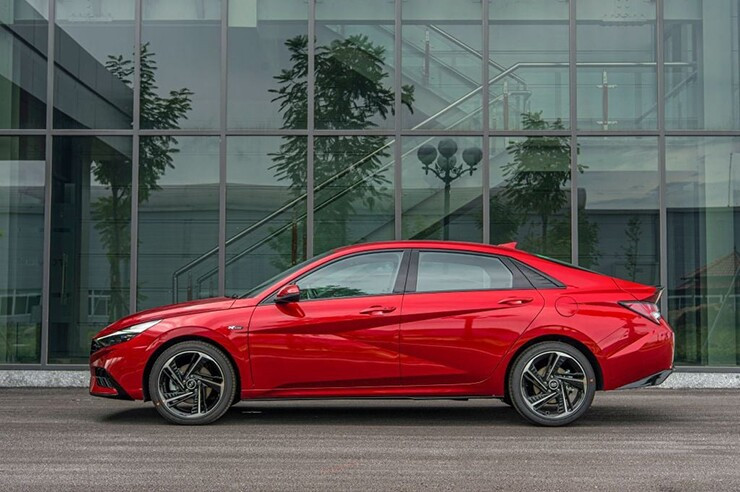 Thiết kế ngoại thất Hyundai Elantra