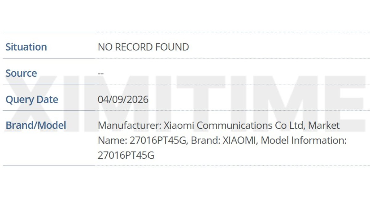 Cơ sở dữ liệu mã model Xiaomi 18T