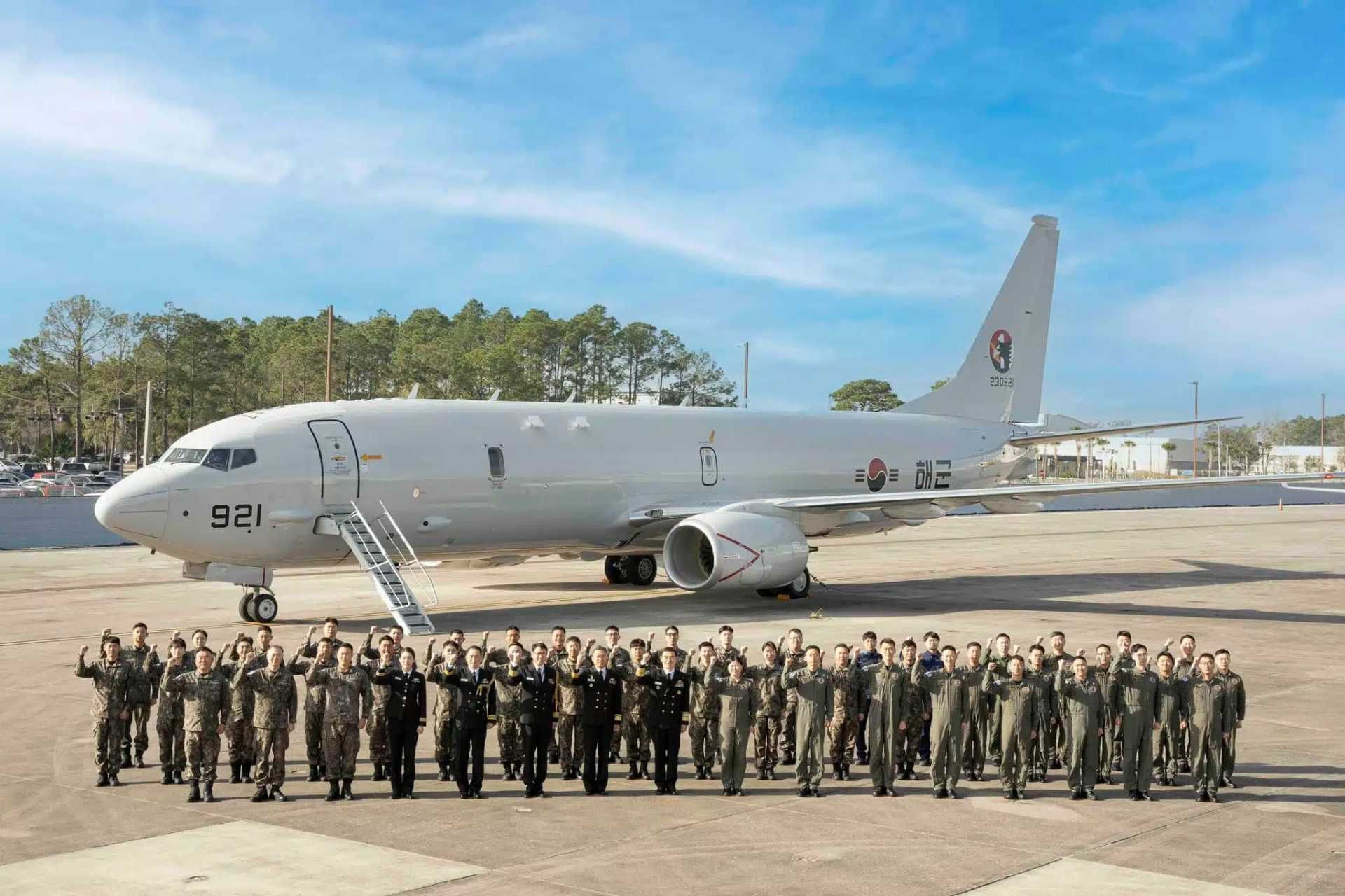 Máy bay tuần thám P-8A Poseidon của Hải quân Hàn Quốc