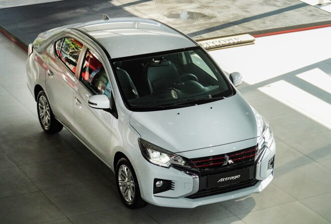 Đánh giá Mitsubishi Attrage MT và CVT: Giá lăn bánh cùng ưu đãi trước bạ trong tháng 9/2026