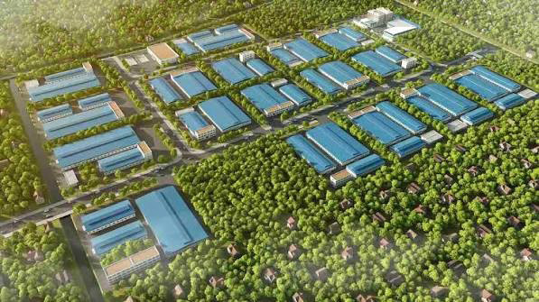 HÌNH ẢNH 2 TOÀN CẢNH CỤM CÔNG NGHIỆP ĐÔNG HÀ.