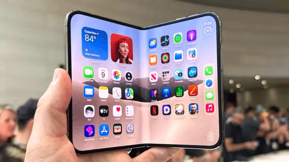 Mẫu smartphone màn hình gập iPhone Duo của Apple