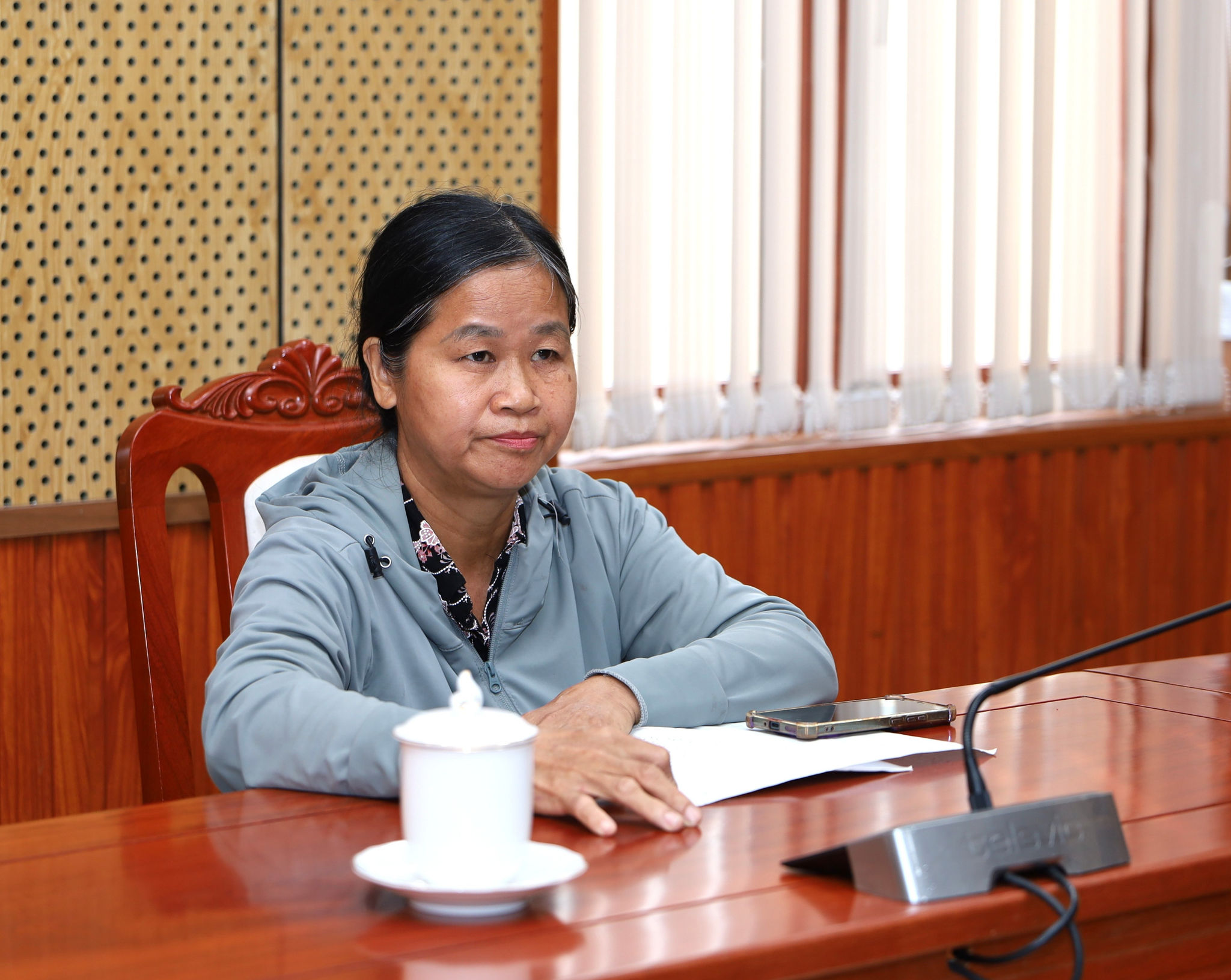 Bà Mạc Thị Thoan, công dân xã Đắk Wil - Sao chép