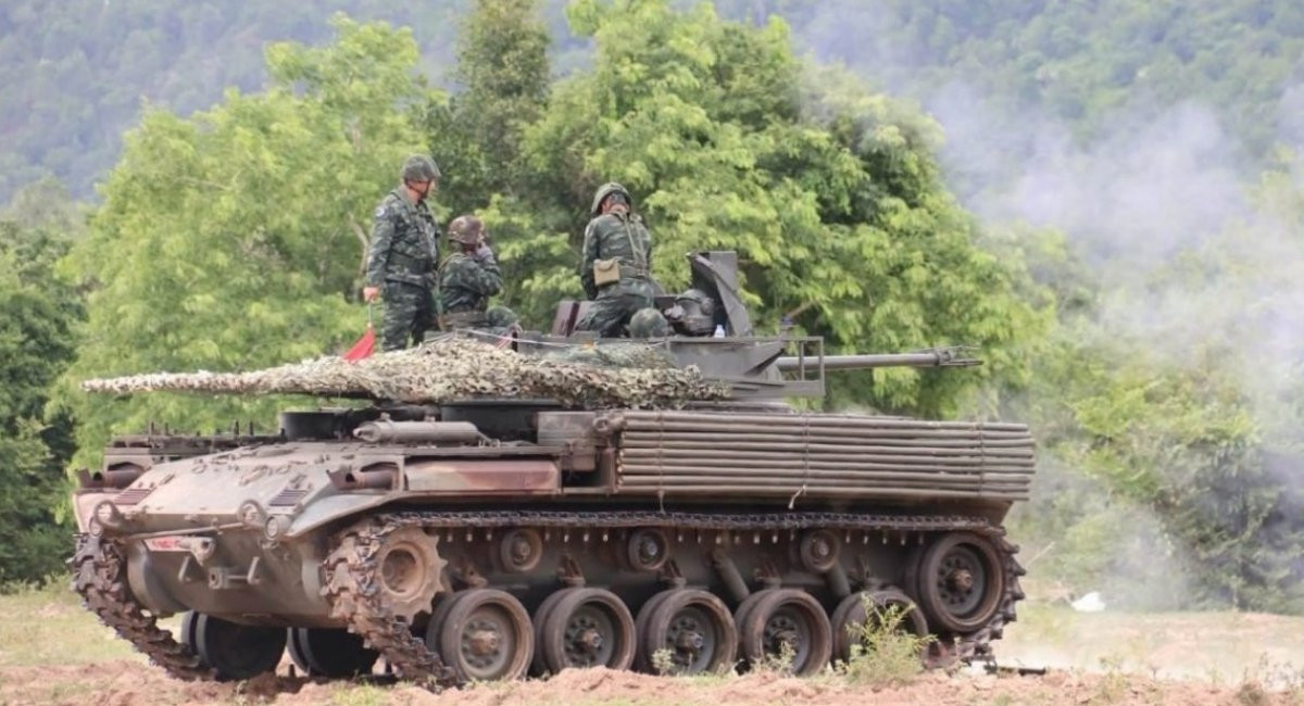 Pháo phòng không tự hành M42 Duster của Lục quân Thái Lan