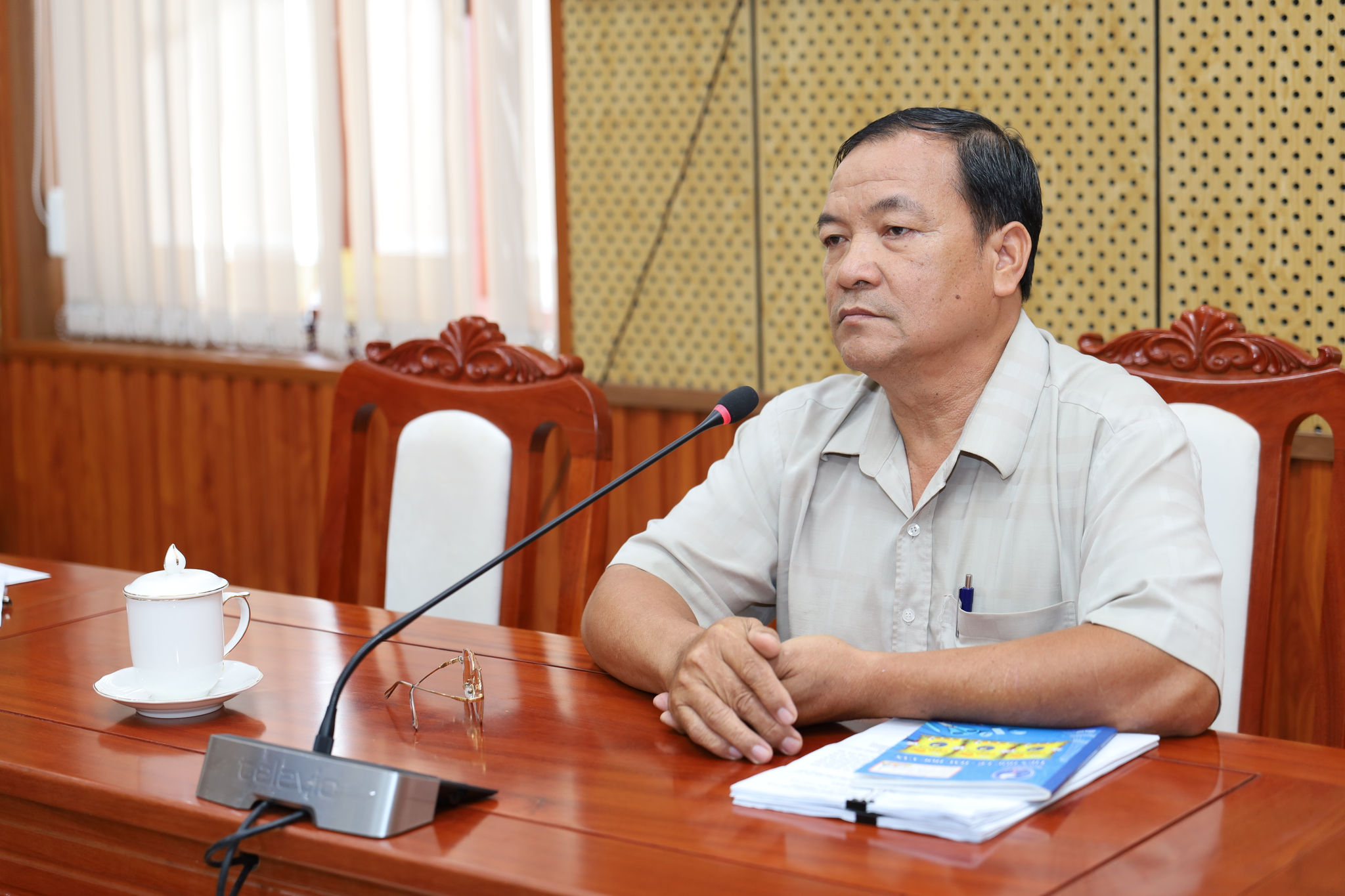 Ông Lê Ngọc Tuấn, công dân xã Cát Tiên - Sao chép