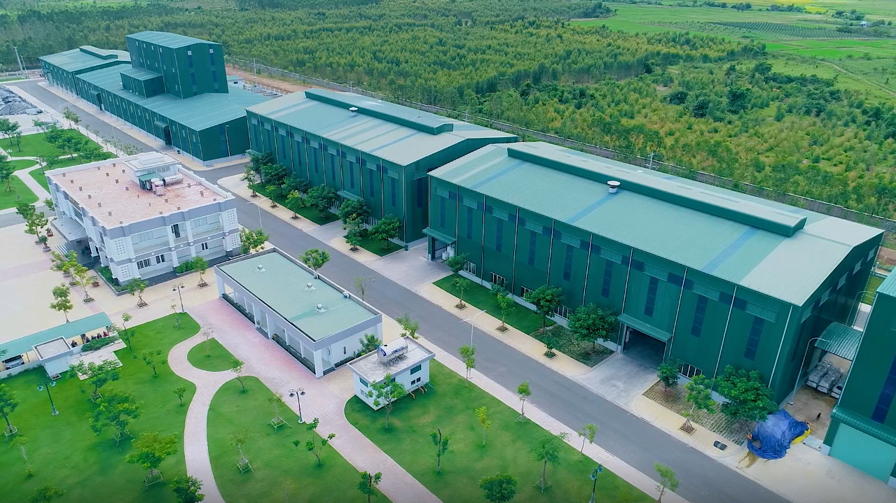 Nhà máy nghiền Zircon KCN Sông Bình