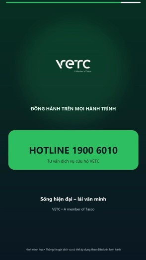 Màn hình kết thúc tổng hợp thông tin liên hệ và pháp lý