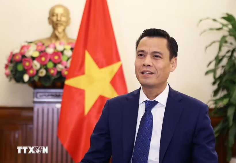 Thứ trưởng Đặng Hoàng Giang. (Ảnh: TTXVN phát)