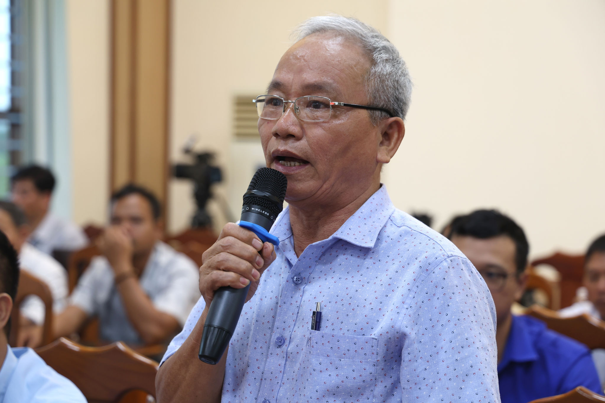 Cử tri Nguyễn Phong Ba, thôn 6A, xã Đạ Tẻh