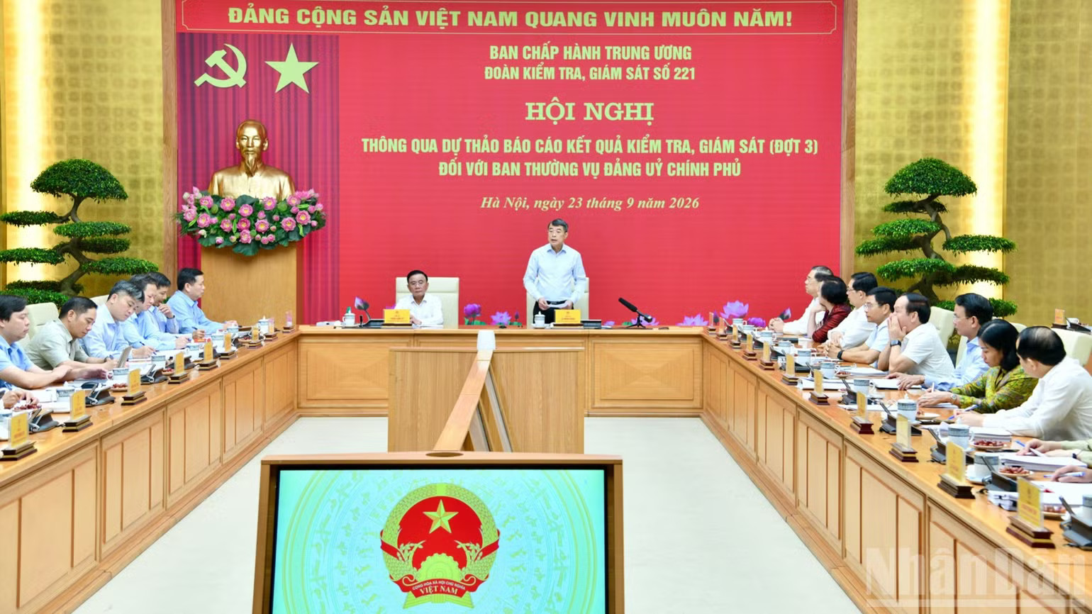 Quang cảnh Hội nghị. (Ảnh: THANH GIANG) Quang cảnh Hội nghị. (Ảnh: THANH GIANG)