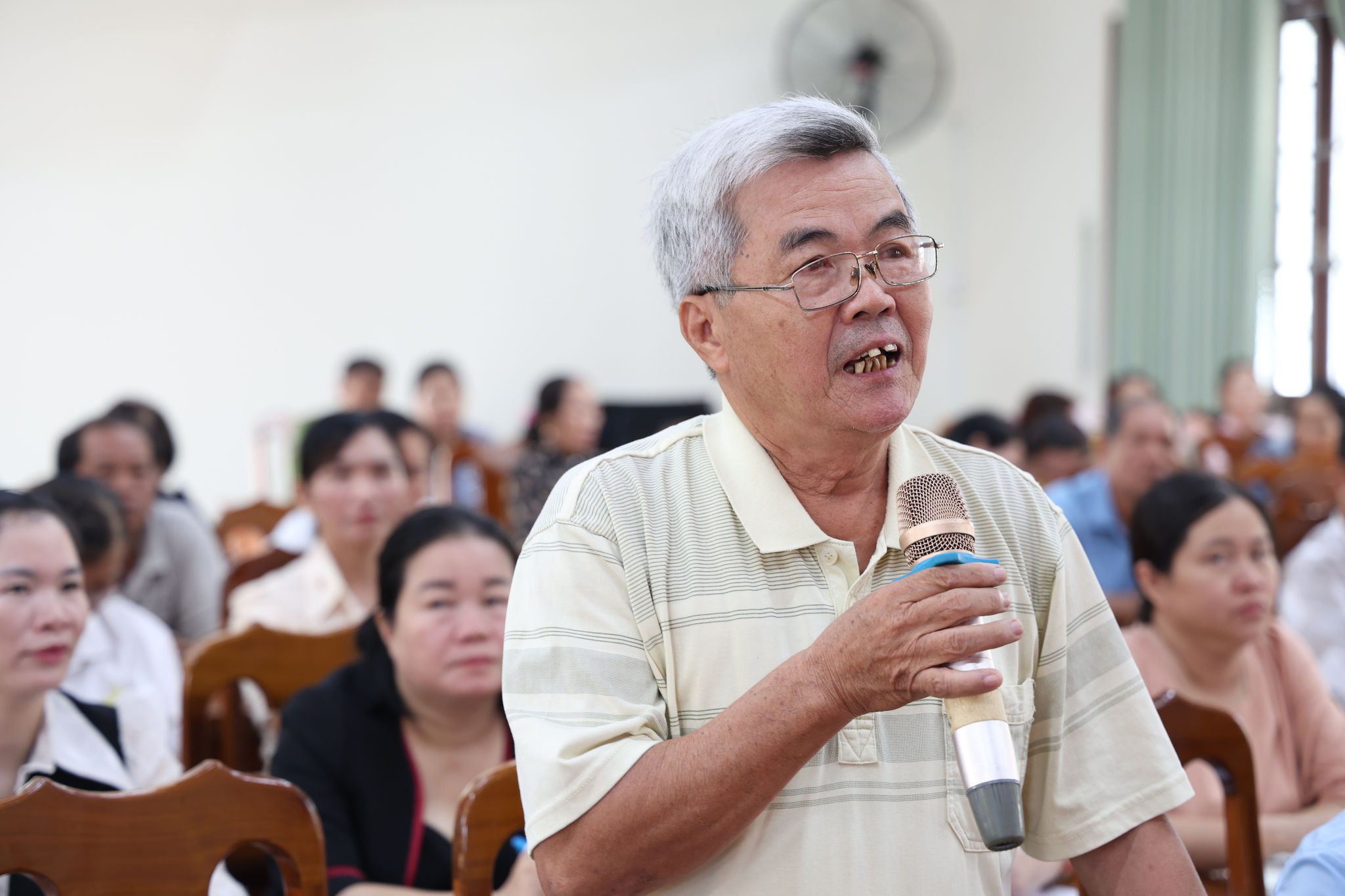 Cử tri Đào Văn Tuần, thôn 6 kiến nghị về chất lượng y tế cơ sở và rác thải sinh hoạt
