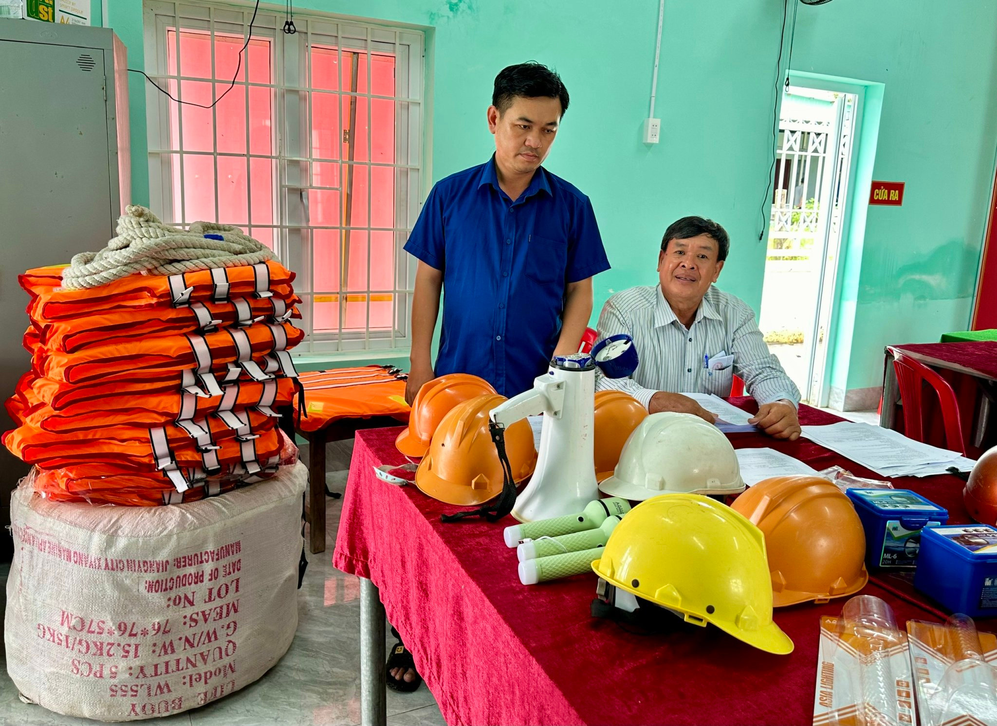 chuan bi ao phao