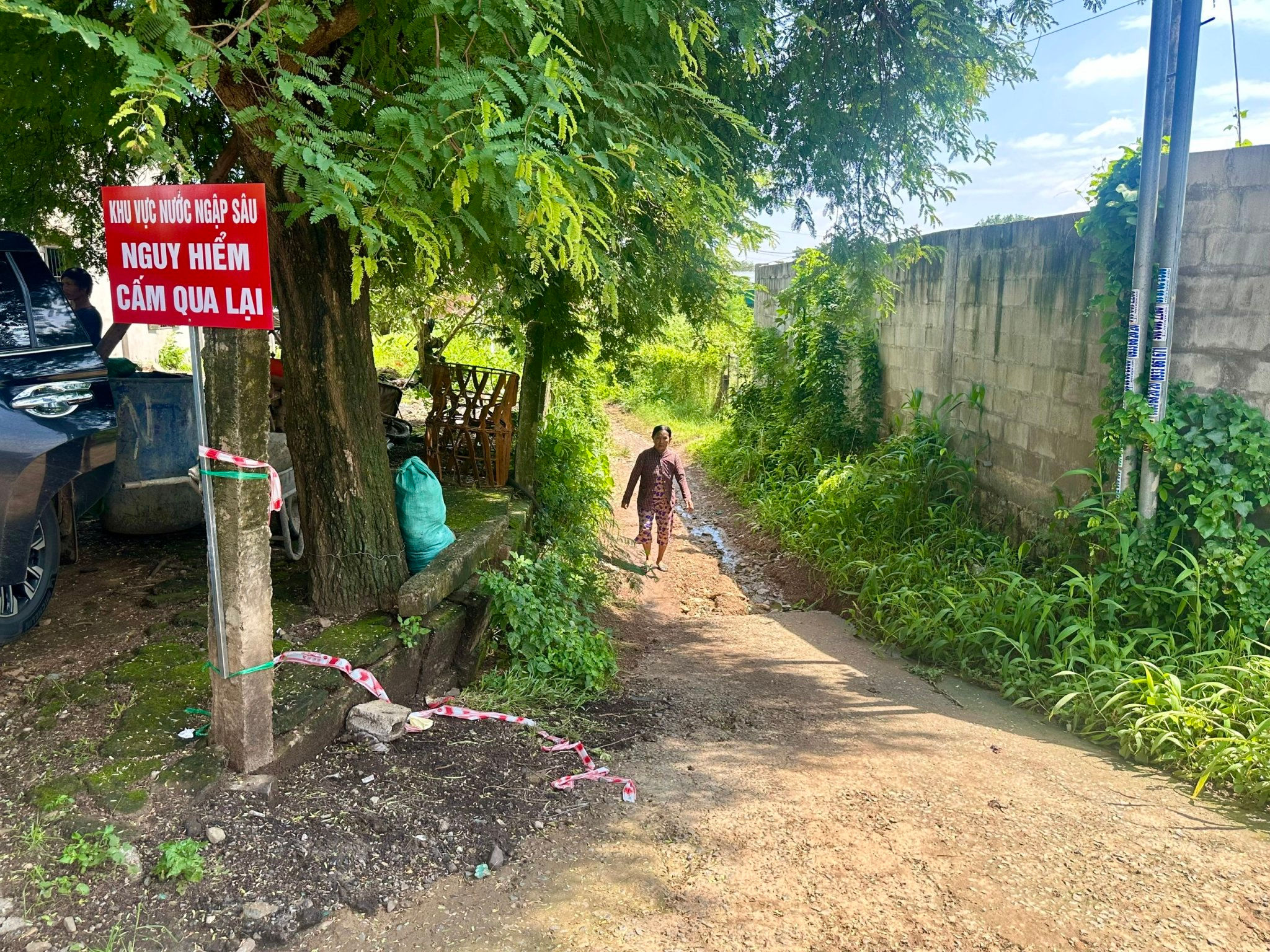 nc rút khu vực ngâp