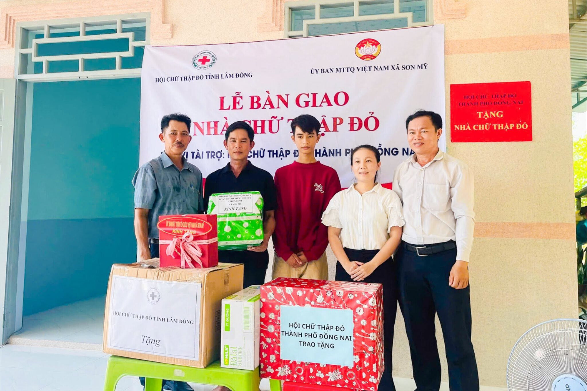 Căn nhà mới giúp gia đình ông Nguyễn Văn Lương giảm bớt áp lực về chỗ ở, có thêm điều kiện ổn định cuộc sống