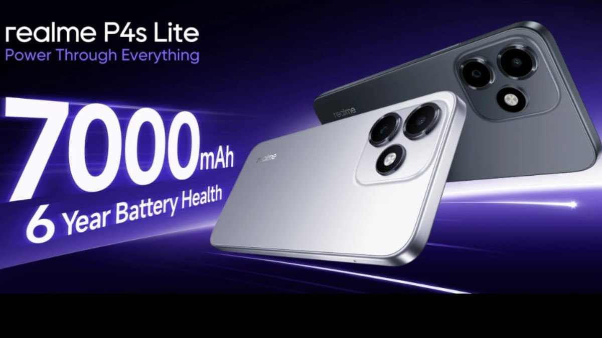 realme P4s Lite ra mắt với cấu hình khá tốt