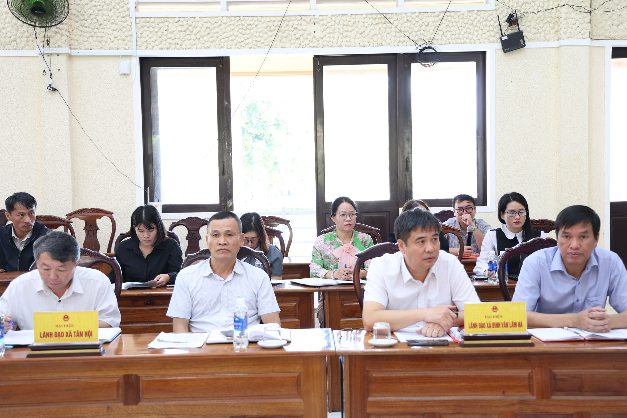 Lãnh đạo các địa phương tại buổi làm việc