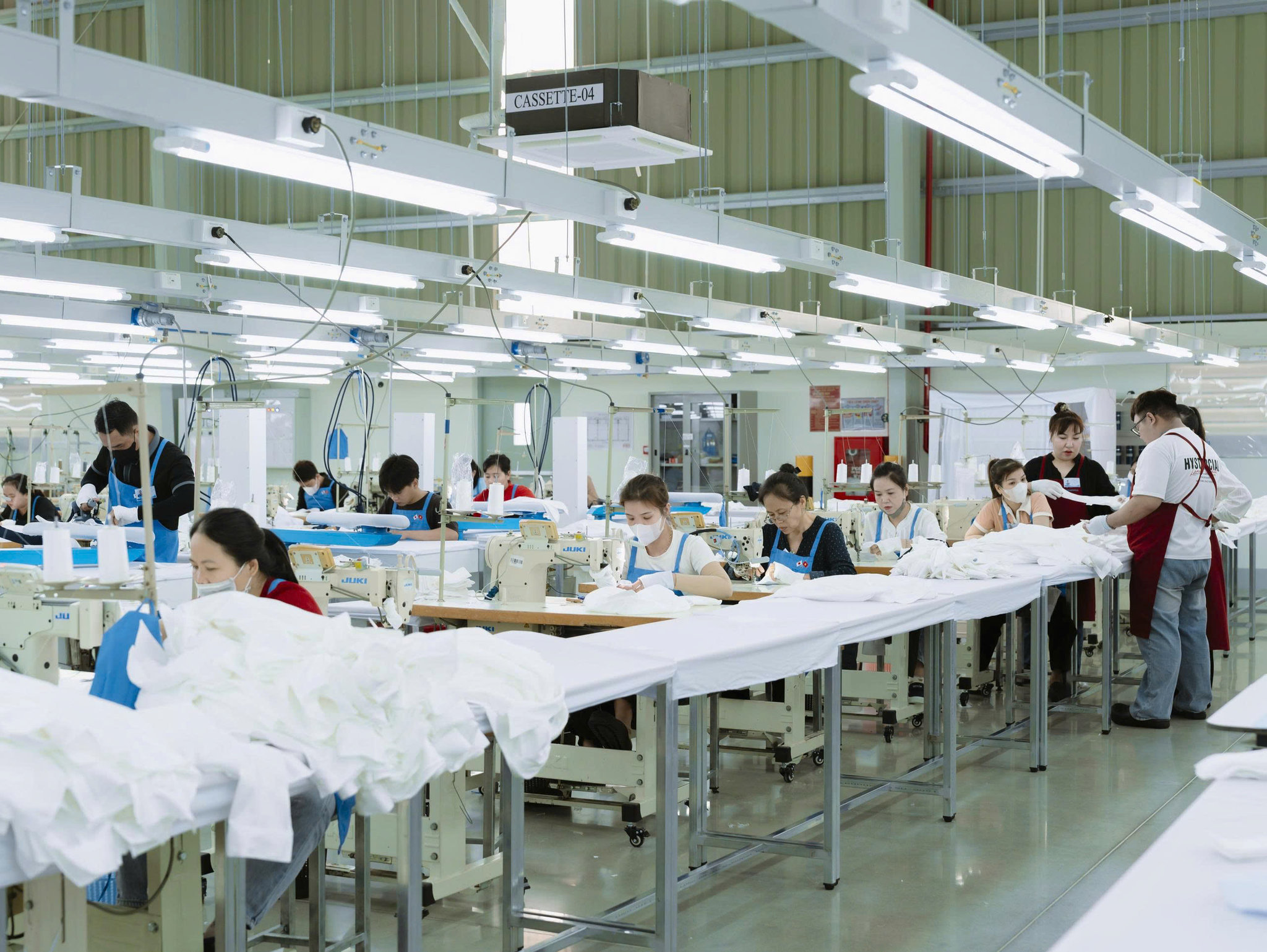 May công nghiệp tại CCN Nam Hà 3