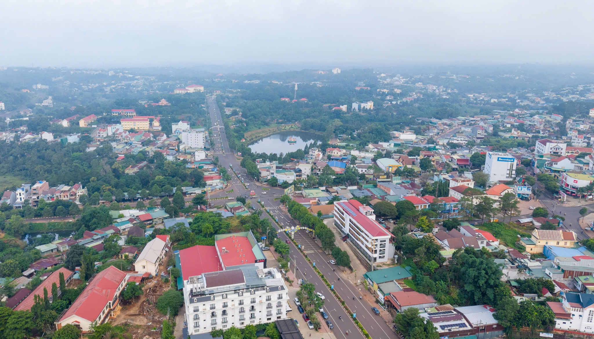 Một góc đô thị Gia Nghĩa