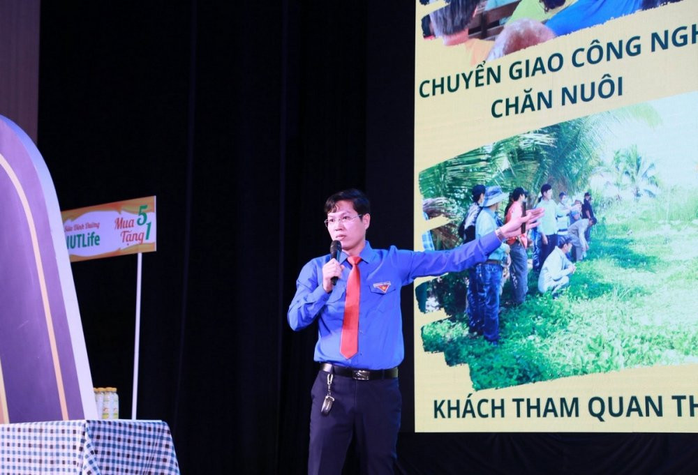 Anh Nguyễn Hữu Nhơn, Giám đốc Công ty TNHH Nấm Linh Chi Thương Nhân, được vinh danh tại Giải thưởng “Thanh niên sống đẹp” năm 2026