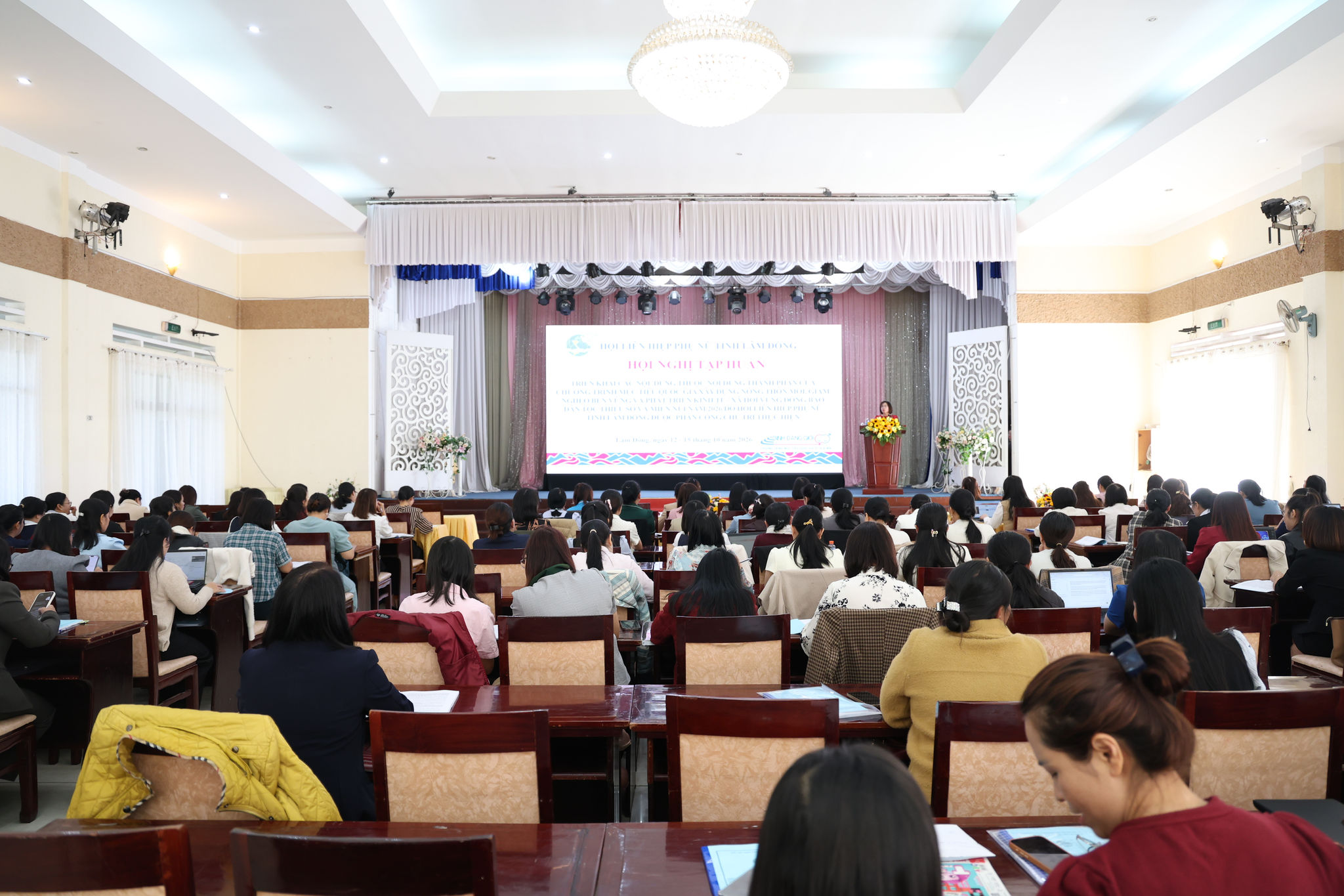 Hội nghị tập huấn hướng dẫn phụ nữ phát triển kinh tế