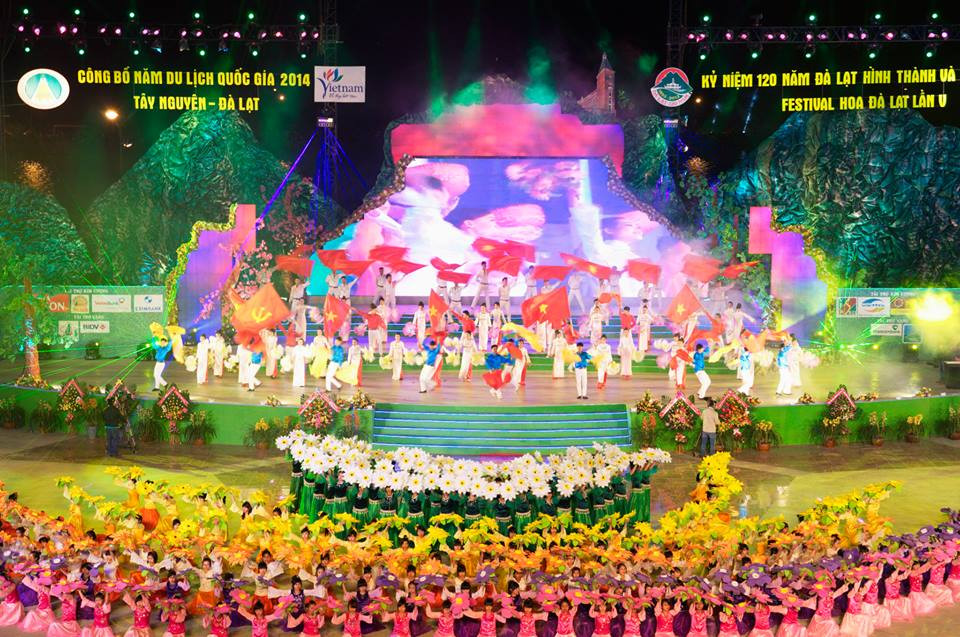Opening ceremony of the 5th Da Lat Flower Festival