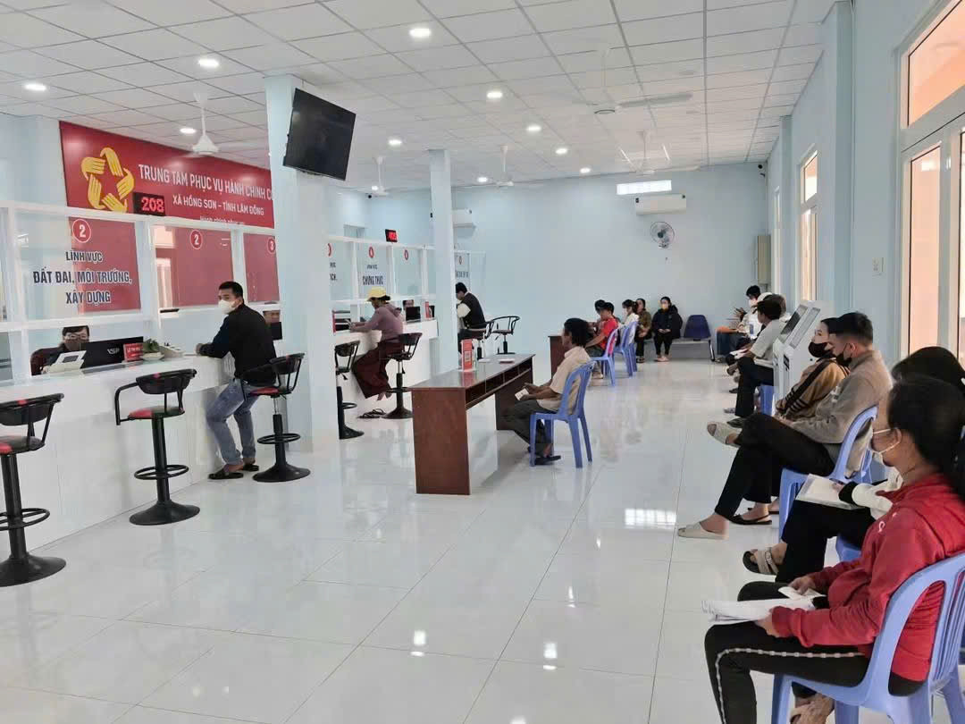 Trung tâm Phục vụ hành chính công xã hồng Sơn