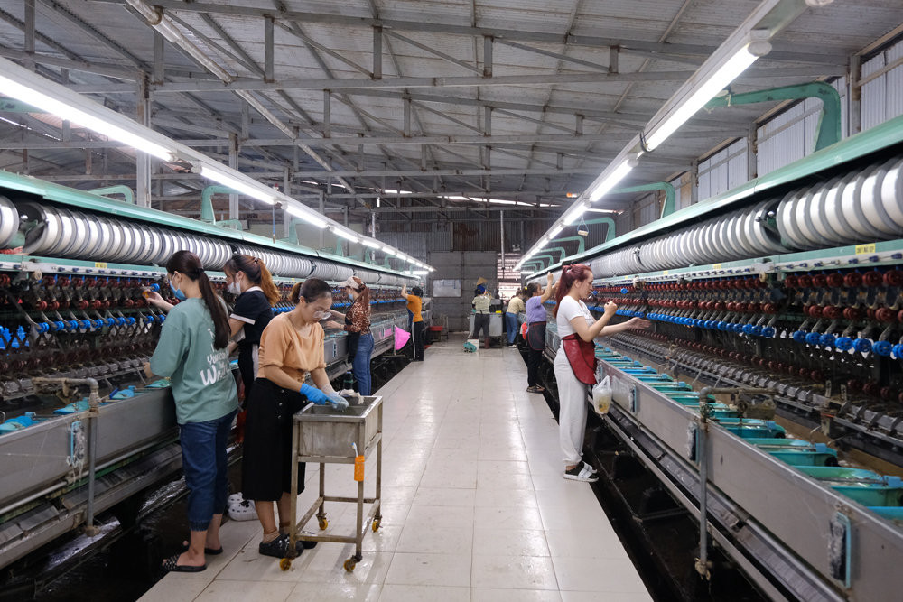 Ngành tơ lụa của Lâm Đồng cũng được tập trung phát triển triển trong thời gian qua (Ảnh: Báo Lâm Đồng).
