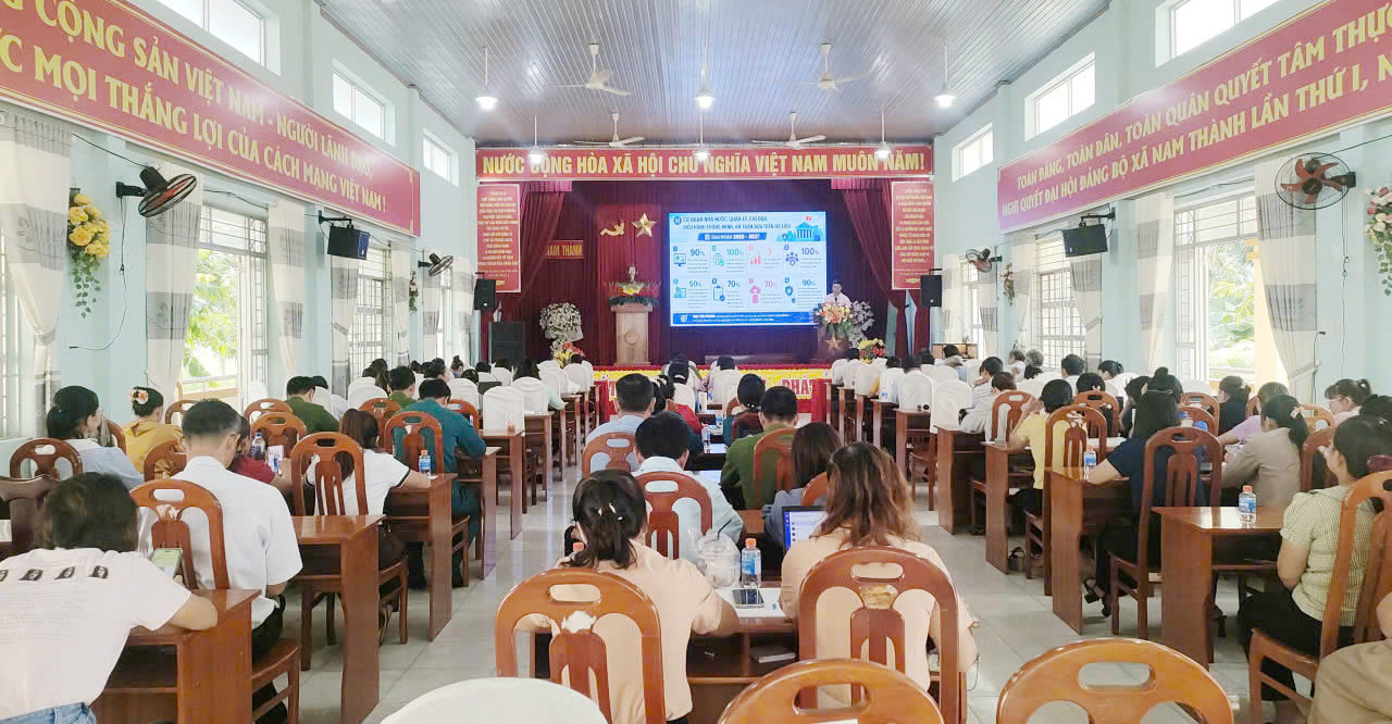 Nam Thành đẩy mạnh CĐS để người dân tiếp cận.