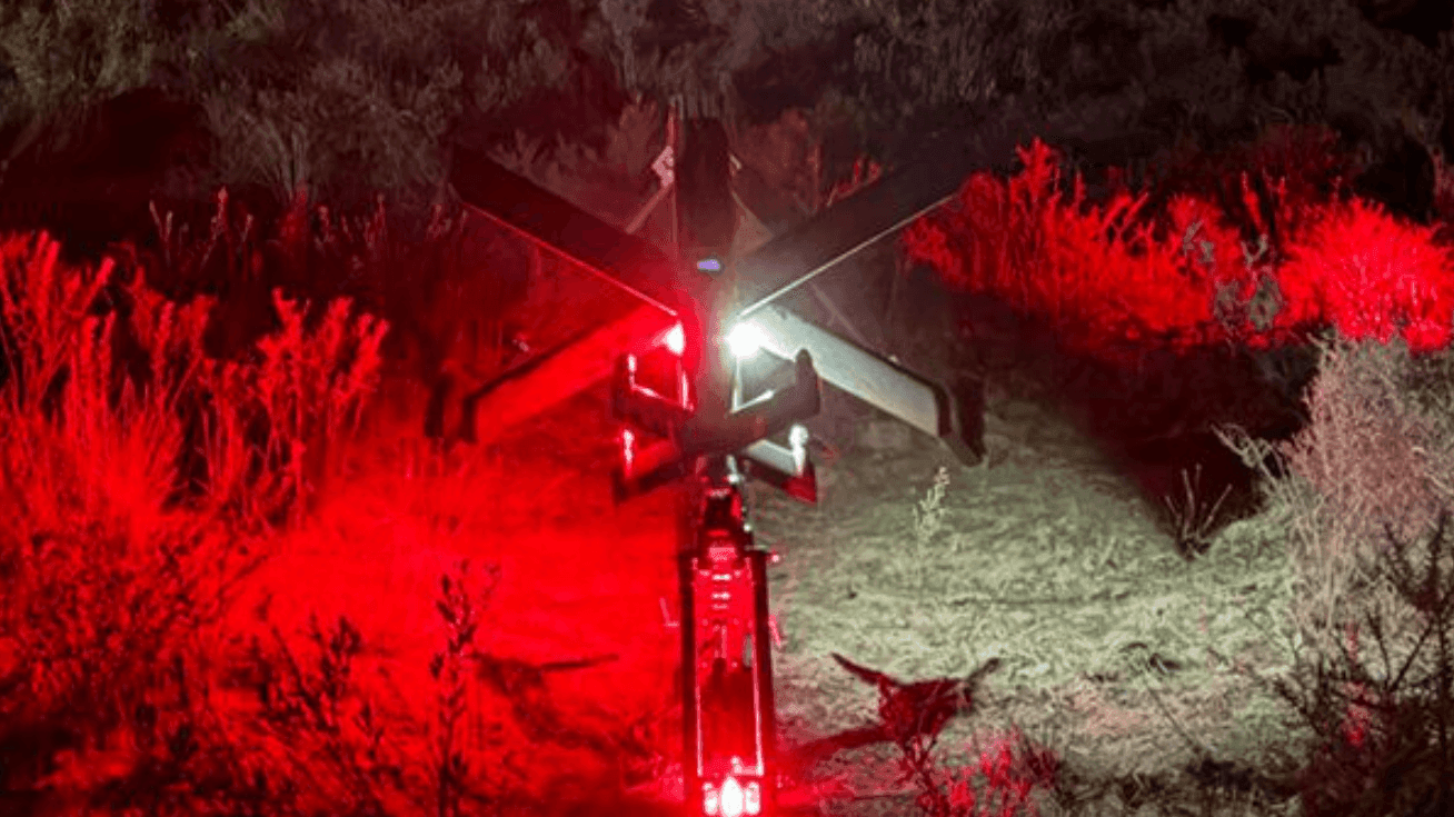 UAV cảm tử HX-2 của hãng Helsing trên bệ phóng